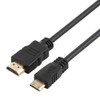 1.5m Mini HDMI to HDMI 19Pin Cable, 1.3 Version, Support HD TV / Xbox 360 / PS3 etc (Gold Plated)(Black)