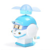 Cute Little Airplane Shape Pencil Sharpener Fan(Blue)