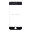 Front Screen Outer Glass Lens for iPhone 8(Black)