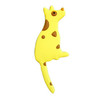 Cartoon Cute Dog Tail Refrigerator Magnet Sticker Refrigerator Decoration Small Objects(Yellow)