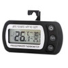 2 PCS Digital LCD Thermometer Fridge Temperature Sensor Freezer Thermometer(Black)