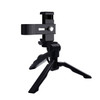 PULUZ Smartphone Fixing Clamp 1/4 inch Holder Mount Bracket + Grip Folding Tripod Mount Kits for DJI OSMO Pocket