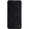 NILLKIN QIN Series Crazy Horse Texture Horizontal Flip Leather Case with Card Slot(Black)