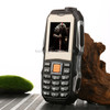 L9 Triple Proofing Elder Phone, Waterproof Shockproof Dustproof, 3800mAh Battery, 1.8 inch, 21 Keys, LED Flashlight, FM, Dual SIM(Black)