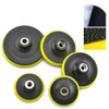 5 PCS Polishing Disc Self-adhesive Sponge Disc Pneumatic Sandpaper Suction Cup, Size:125mm M10