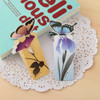 7 PCS Three-dimensional Butterfly Paper Bookmarks Beautiful Stationery Small Gifts, Color Random Delivery