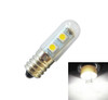 E14 screw light LED refrigerator light bulb 1W 220V AC 7 light SMD 5050 ampere LED light refrigerator home(Cool White)