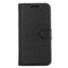 For Galaxy S6 Edge / G925 Litchi Texture Horizontal Flip Leather Case with Holder & Card Slots & Wallet(Black)