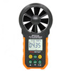 PEAKMETER High-precision Digital Display Wind Speed Air Volume Measuring Instrument MS6252B Temperature, Humidity, USB