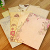 2 Sets Retro Romantic Flower Envelope Creative Stationery Style, Random Color Delivery