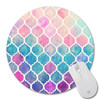 Round Mouse Pad with Diamond Pattern, Size:20 × 20cm without Lock(Print No. 4)