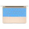 Soft 12 inch Silicone Keyboard Protective Cover Skin for new MacBook, American Version(Blue)