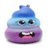 Funny Smashing Toy Slow Rebound Stool Decompression Toy, Size:7×7.5cm, Color:Starry Blue Crying