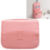 Travel Large-Capacity Storage Portable Portable Waterproof Cosmetic Wash Storage Bag, Size:24  20  9.5 cm(Pink)