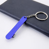 Scooter Beer Bottle Opener with Keychain Pendant Multifunctional Small Toy, Color:Blue