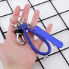 Scooter Beer Bottle Opener with Keychain Pendant Multifunctional Small Toy, Color:Blue Rope Button +Blue Skateboard