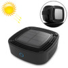 XJ-005 Car / Household Solar Energy Smart Touch Control Air Purifier Negative Ions Air Cleaner(Black)