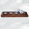 Kung Fu Tea Set Bamboo Tea Tray, Size:61x25x4cm