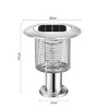 Outdoor Solar Waterproof Mosquito Lamp Mosquito Repellent, Color:TM03Z Silver