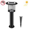 Outdoor Solar Waterproof Mosquito Lamp Mosquito Repellent, Color:TM03 Black