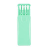 4 in 1 Ear Cleaning Cosmetic Silicone Buds Double-headed Recycling Cleaning Makeup Swabs Sticks(Green)