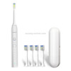 Ximalong 15 Cleaning Modes IPX7 Waterproof USB Charger Sonic Electric Toothbrush (White)