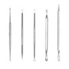 Blackhead Acne Pimple Comedone Remover Safe Cleaner Stainless Steel Needle Kit