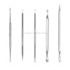 Blackhead Acne Pimple Comedone Remover Safe Cleaner Stainless Steel Needle Kit