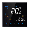 BHT-3001 16A Load Electronic Heating Type LCD Digital Heating Room Thermostat with Sensor, Display Clock / Temperature  / Time / Week / Heat etc.(Black)