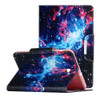 For Samsung Galaxy Tab A 9.7 / T550 Painted Pattern Horizontal Flip Leather Case with Holder(Starry Sky)