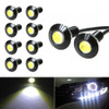 10 PCS 23mm 1.5W DC9-80V Motorcycle Eagle Eye Light Single Lens(White Light)