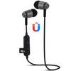 F15 Bluetooth 4.2 Hanging Neck Design Bluetooth Headset, Support Music Play & Switching & Volume Control & Answer(Black)
