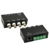 4 Channel Passive Video BNC to UTP RJ45 Balun Transceiver