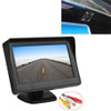PZ601-C TFT LCD 2 Video Input 4.3 Inch Parking Monitor 2 in 1 with 648*488 Pixels Rear View Camera Glass Lens with 6m RCA Video Cable