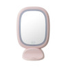 Led Makeup Mirror Magnetic Absorption Split Type Makeup Mirror With Mobile Phone Holder Function(Pink)