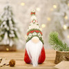 6 PCS Christmas Decoration Snowflake Knitted Hat Forest Elderly Doll Decoration(B)