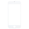 Front Screen Outer Glass Lens with Front LCD Screen Bezel Frame for iPhone 7 (White)