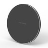 GY-68 Ultra-Thin Aluminum Alloy Wireless Fast Charging Qi Charger Pad(Black)