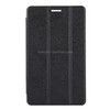 For Huawei  MediaPad T3 8 inch Silk Texture Horizontal Flip Leather Case with 3-folding Holder(Black)