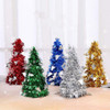 6 PCS Mini Desktop Christmas Tree Hotel Shopping Mall Christmas Decoration, Style:With Small Tree(Green)