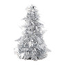 6 PCS Mini Desktop Christmas Tree Hotel Shopping Mall Christmas Decoration, Style:With Small Tree(Silver)