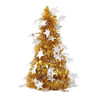 6 PCS Mini Desktop Christmas Tree Hotel Shopping Mall Christmas Decoration, Style:With Five-pointed Star(Gold)