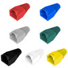 Network Cable Boots Cap Cover for RJ45, Green (500 pcs in one packaging, the price is for 500 pcs)(Yellow)