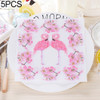 5 PCS Colorful Print Flamingo Party Decoration Napkin Facial Tissue