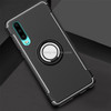 Magnetic 360 Degree Rotation Ring Holder Armor Protective Case for Huawei P30 (Black)