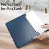 For Macbook 12 inch DUX DUCIS HEFI Series Laptop Protective Standing Sleeve(Blue)