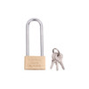 Copper Padlock Small Lock, Style: Long Lock Beam, 30mm Not Open