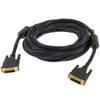 Nylon Netting Style DVI-I Dual Link 24+5 Pin Male to Male M / M Video Cable, Length: 3m