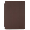 For iPad Air 3 10.5 inch Horizontal Flip Smart Leather Case with Three-folding Holder(Dark Brown)