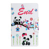 For Samsung Galaxy Tab A 9.7 / T550 Painted Pattern Horizontal Flip Leather Case with Holder(Panda)